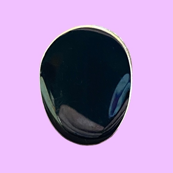 Apt. 9 Jewelry - Apt 9 Size 8 Black and Silver Cocktail Ring